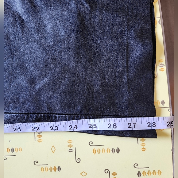 Vintage 90s Bovines Genuine Leather Pants - Picture 8 of 9